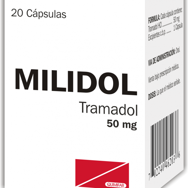 Milidol Capsula 50 mg caja x20