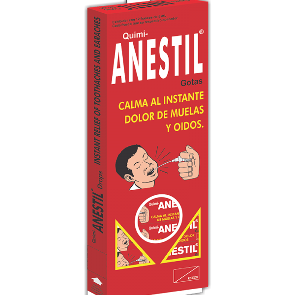 Anestil Gotas 5 ml dispensador x12 frascos