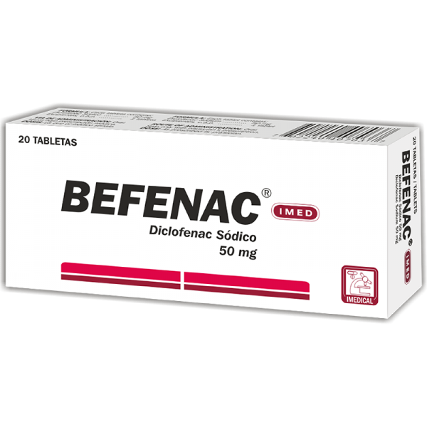 Befenac Tableta 50 mg caja x20