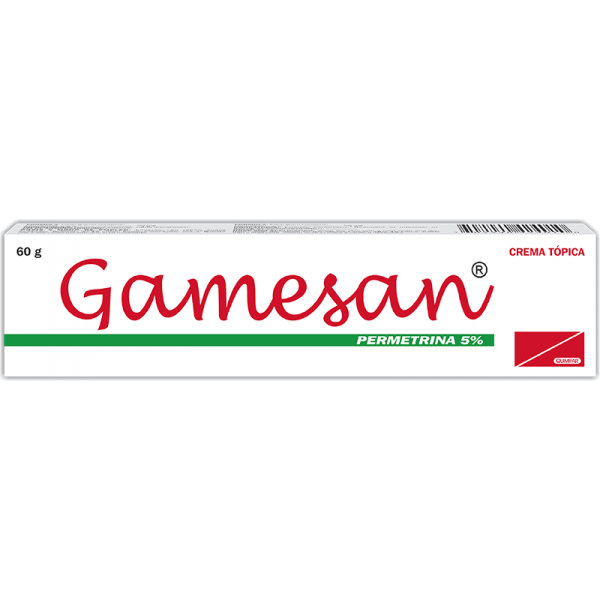 Gamesan Crema 50 mg / 1g  tubo 60 g